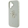 Etui Guess Grained Big 4G Logo Small     Classic Logo do iPhone 16 zielony